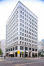 Crowe offices at the Scanlan Building in Houston, Texas, United States Scanlan Building (405 Main).JPG