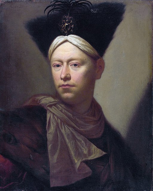 Self portrait, by Salomon Adler