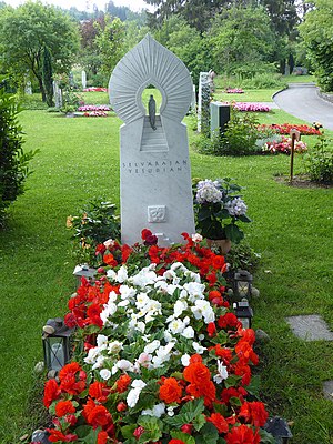 Selvarajan Yesudian (1916–1998) Yoga-Lehrer, Gründer von Yoga Schulen, Autor von Yoga Bücher. Grab auf dem Friedhof Witikon, Zürich