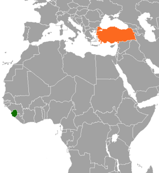 <span class="mw-page-title-main">Sierra Leone–Turkey relations</span> Bilateral relations