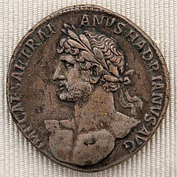 Münze Hadrians aus dem Jahr 119