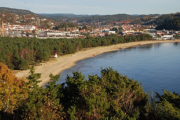 Sjøsanden, Mandal