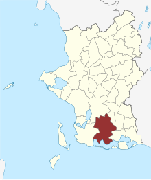 Location of Tjæreby Sogn in Slagelse municipality