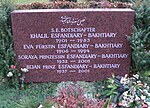 Grave of Soraya Esfandiary-Bachtiary at Westfriedhof (München)