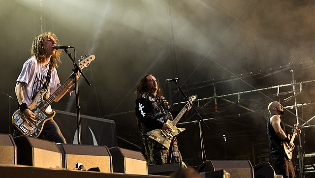 Soulfly performing at Rockharz Open Air in Germany, 2015