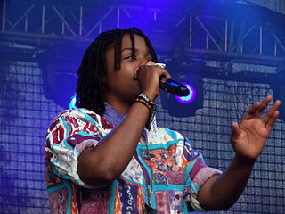 Speech Debelle British rapper