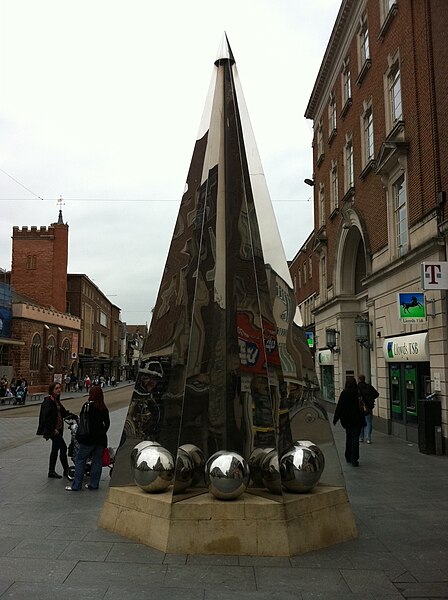 File:Steel sculpture in Exeter - geograph.org.uk - 2665424.jpg