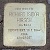 Stolperstein Joachim-Friedrich-Str 16 (Halsee) Richard Isidor Hirsch.jpg