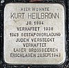 Stolperstein Wiesenstr 23 (Gesbr) Kurt Heilbronn.jpg