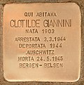 Stolperstein für Clotilde Giannini (Gravellona Lomellina) .jpg