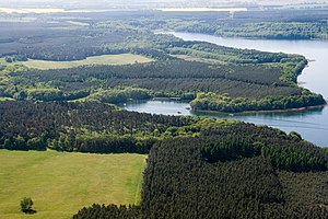 Mēklenburgas ezeru rajona ainava