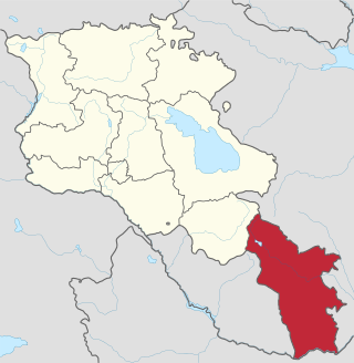 <span class="mw-page-title-main">Syunik Province</span> Province of Armenia