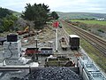 Transhipment sidings at Tywyn Wharf