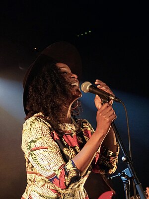 Charles performing in 2018