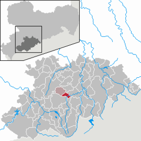 Poziția localității Tannenberg