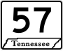 State Route 57 marker