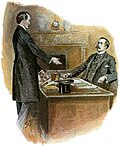 Gambar mini seharga Kanon Sherlock Holmes