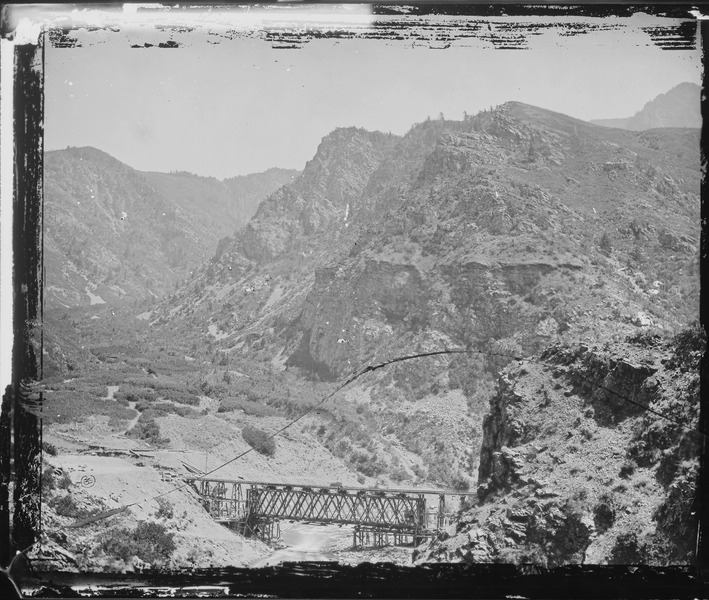 File:The Devil's Gate Bridge. Echo Canyon. Summit County, Utah - NARA - 516644.tif