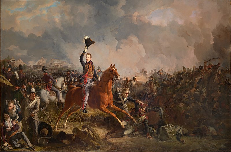 File:The Prince of Orange at Quatre Bras.jpg