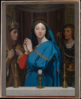 Virgin of the Host, Dominique Ingres, 1852