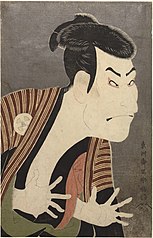 Kabuki Actor Ōtani Oniji III as Yakko Edobei in the Play The Colored Reins of a Loving Wife (Koi nyōbō somewake tazuna)