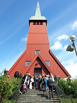 Älvsborgs kirke i august 2007.