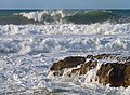 The coast of Crete Sea near Chania. Crete, Greece.jpg