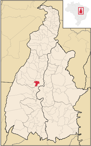 Localização de Barrolândia no Tocantins