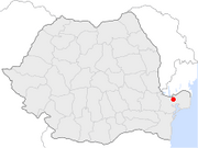 Розташування міста Тулча