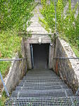 Perang dunia II terowongan di Porthcurno Telegraph Station