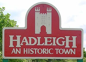 Távolság Hadleigh (Suffolk)