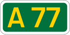 A77 Schild