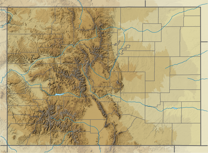 File:USA Colorado relief location map.svg