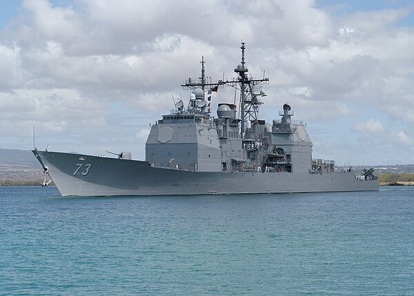 USS Port Royal in September 2003