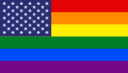 Thumbnail for File:United States Gay Pride flag.svg