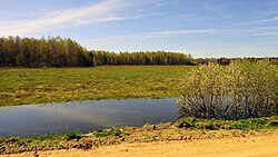 Paisagem no distrito de Kimrsky