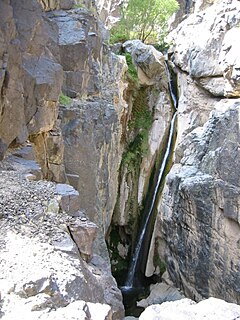 Darwin Falls Waterfall in Death Valley, California