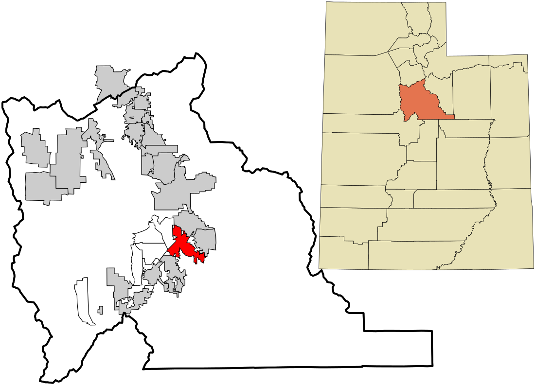 File:Utah County Utah incorporated and unincorporated areas Spanish Fork highlighted.svg