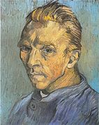 Self portrait by Vincent van Gogh (F525)
