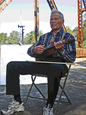 Clements during a documentary interview in 2004, Live Oak, Florida Court