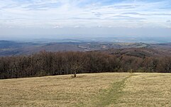 Aussicht über das mährische Bergland