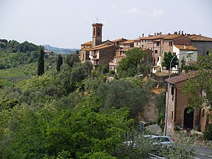 View of Montecchio (PI)