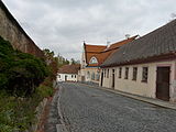 Čeština: Otakar Novotný: Vila Edvarda Lederera, Jindřichův Hradec, Pražská 100. This is a photo of a cultural monument of the Czech Republic, number: 47409/3-5671. Památkový katalog  · MIS  · hledat obrázky  · hledat seznamy  · Wikidata