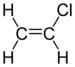 Vinylchlorid: Strukturformel