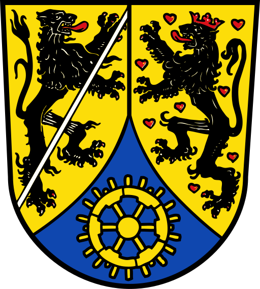 File:Wappen des Landkreises Kronach.svg