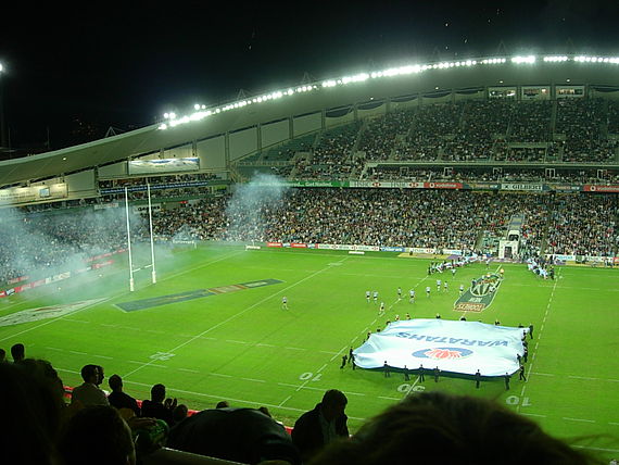 Waratahs game at Sydney Football Stadium
