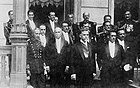 Posse do presidente Washington Luís e do vice-presidente Fernando de Melo Viana em 1926.