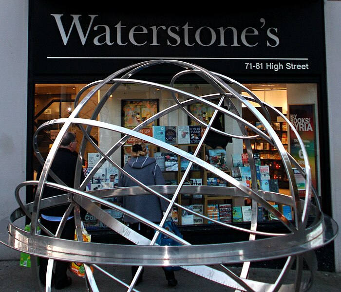 File:Waterstones bookshop and armillary, High Street, SUTTON, Surrey, Greater London (2) - Flickr - tonymonblat.jpg