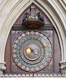 Wells Cathedral clock Clock