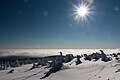 Deutsch: Winterlicher Ausblick vom Brocken